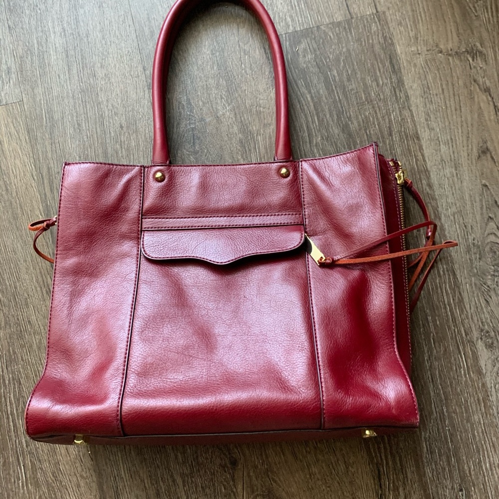 Rebecca Minkoff Burgundy Red Leather Purse